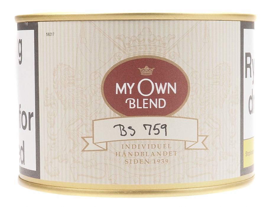 My Own Blend 索勒 1 号 烟丝资料