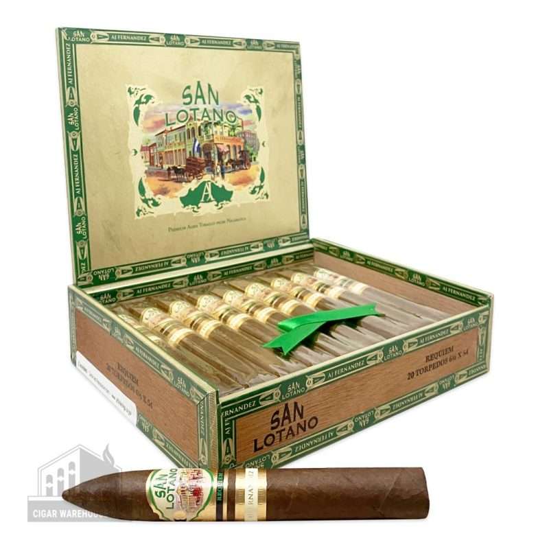 AJ Fernandez San Lotano Requiem Habano Torpedo - Box - Cigar Warehouse ...