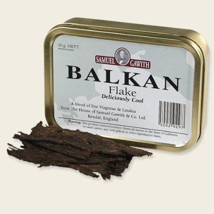 Samuel Gawith Balkan Flake - 巴尔干切片（英式巴尔干风格，弗吉尼亚 + 拉塔基亚）