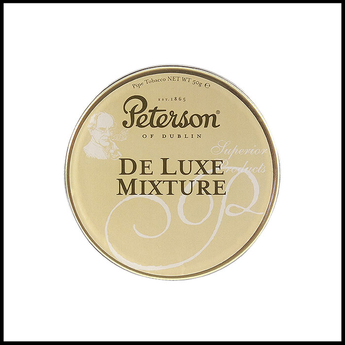 Peterson Deluxe Mixture Pipe Tobacco - 50g Tin - 1865 Cigars