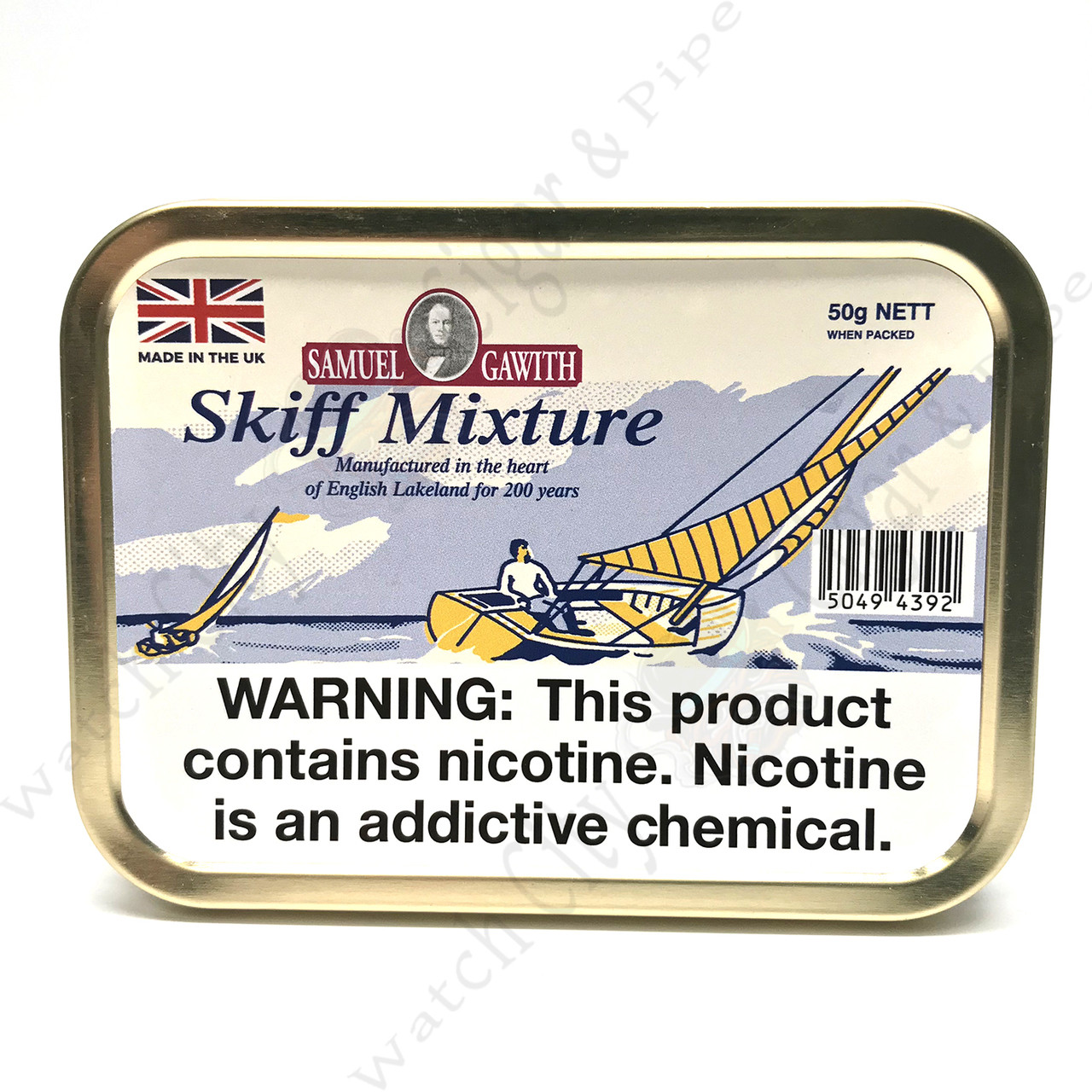 Samuel Gawith Skiff Mixture 50g Tin Pipe Tobacco