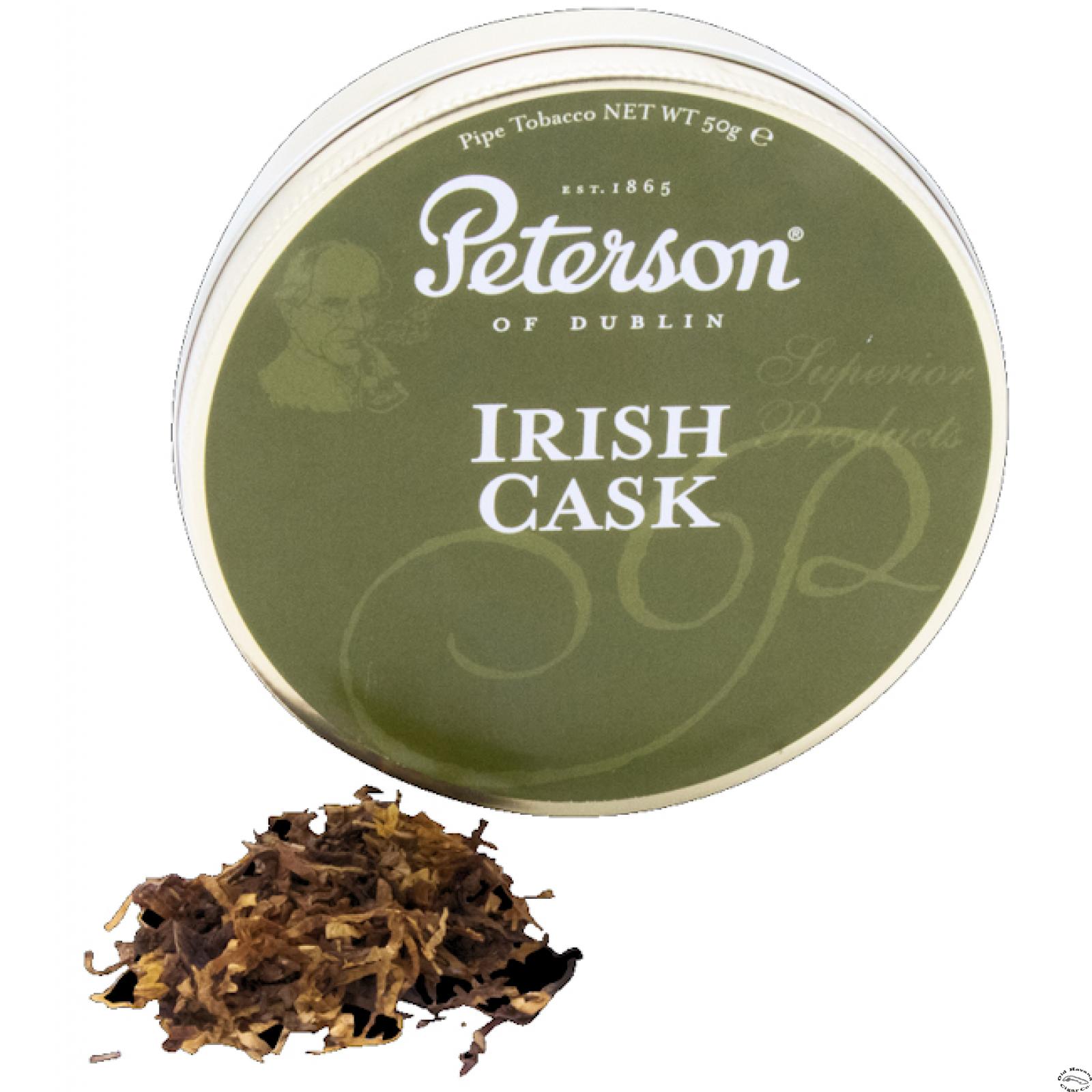 Peterson Irish Cask Tin Pipe Tobacco- Cigars Pipes and Cigar Accessories