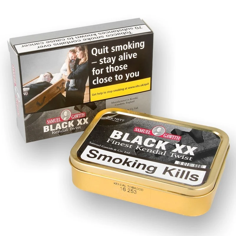 Samuel Gawith Black Irish XX Rope Twist Tobacco (50g tin) | Black Swan ...