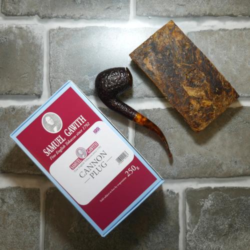 Samuel Gawith Cannon Plug Pipe Tobacco - 250g Box