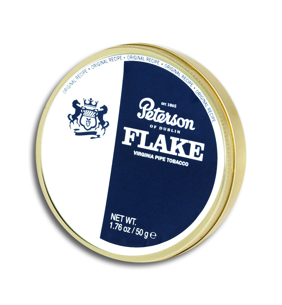 Peterson Flake Virginia Pipe Tobacco1.76 oz Tin (50g) - CDM Cigars