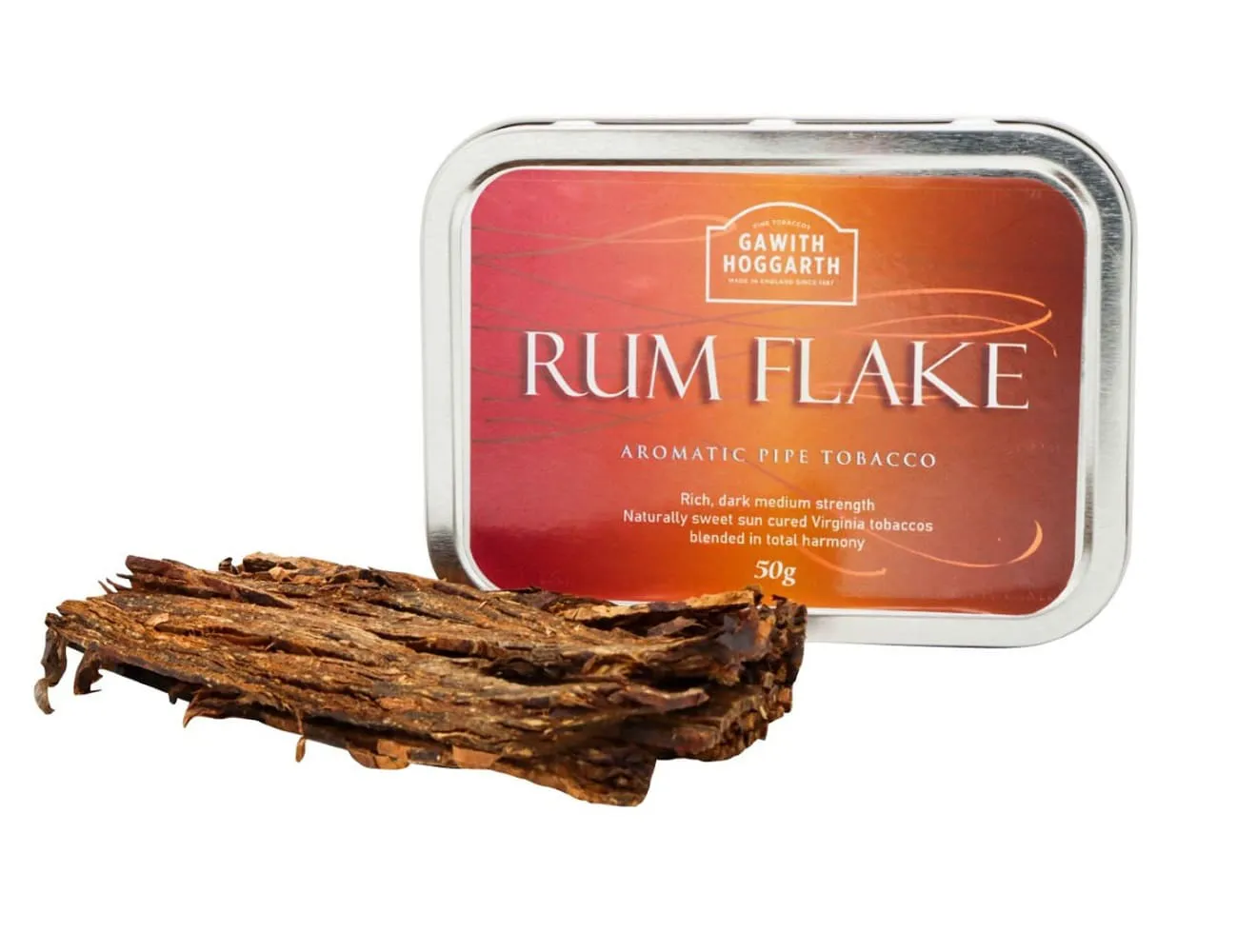 Gawith & Hoggarth Rum Flake - CACHIMBOS FUMEGANTES
