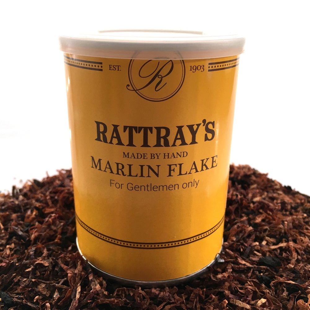 Rattray's Marlin Flake 100g tin - Boswell Pipes - Premium Tobaccos
