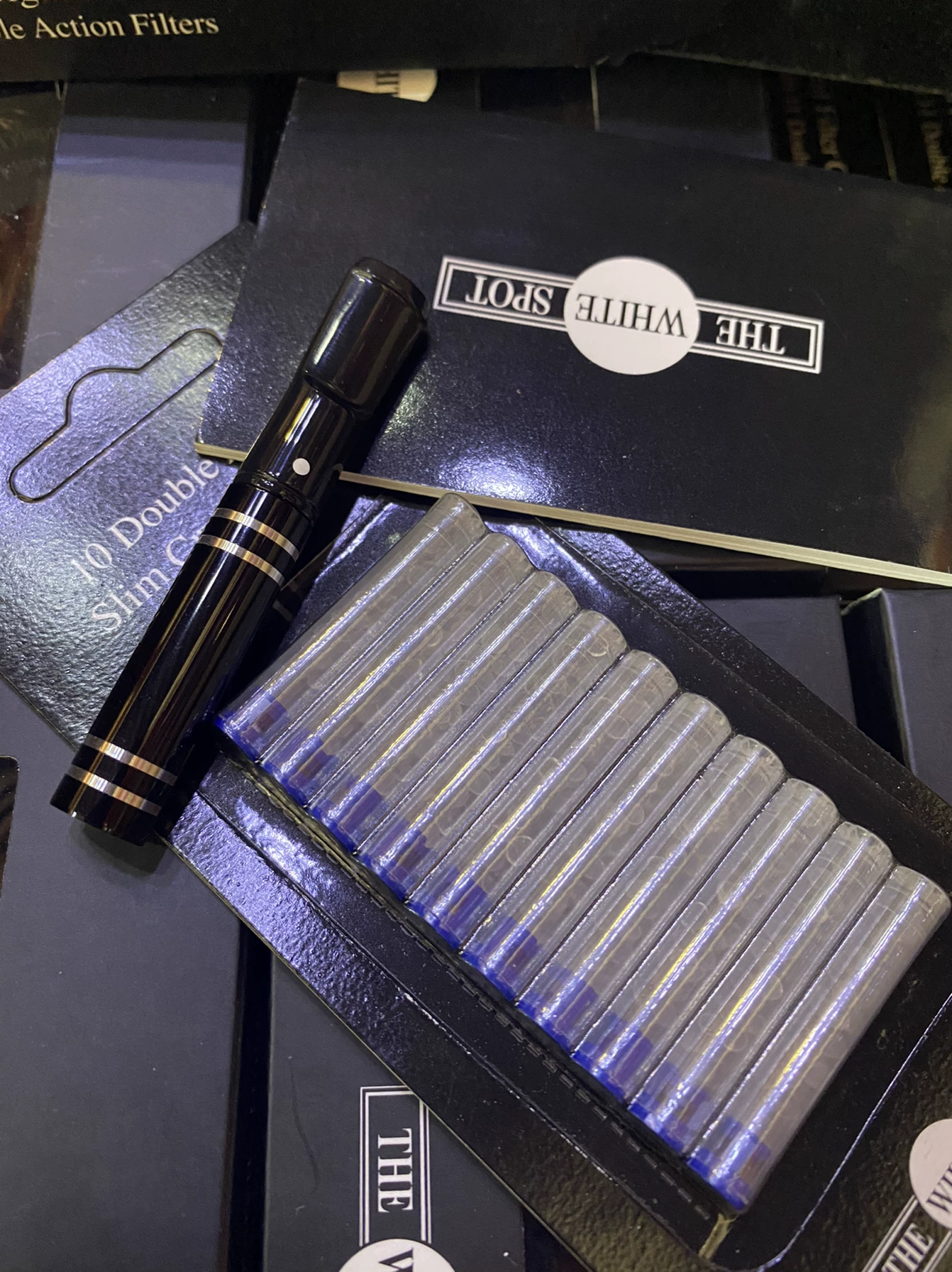🌟揭秘登喜路DUNHILL 白点烟嘴的奢华秘密，让你的每一口都成为享受!👑-烟嘴-淘宝好物网