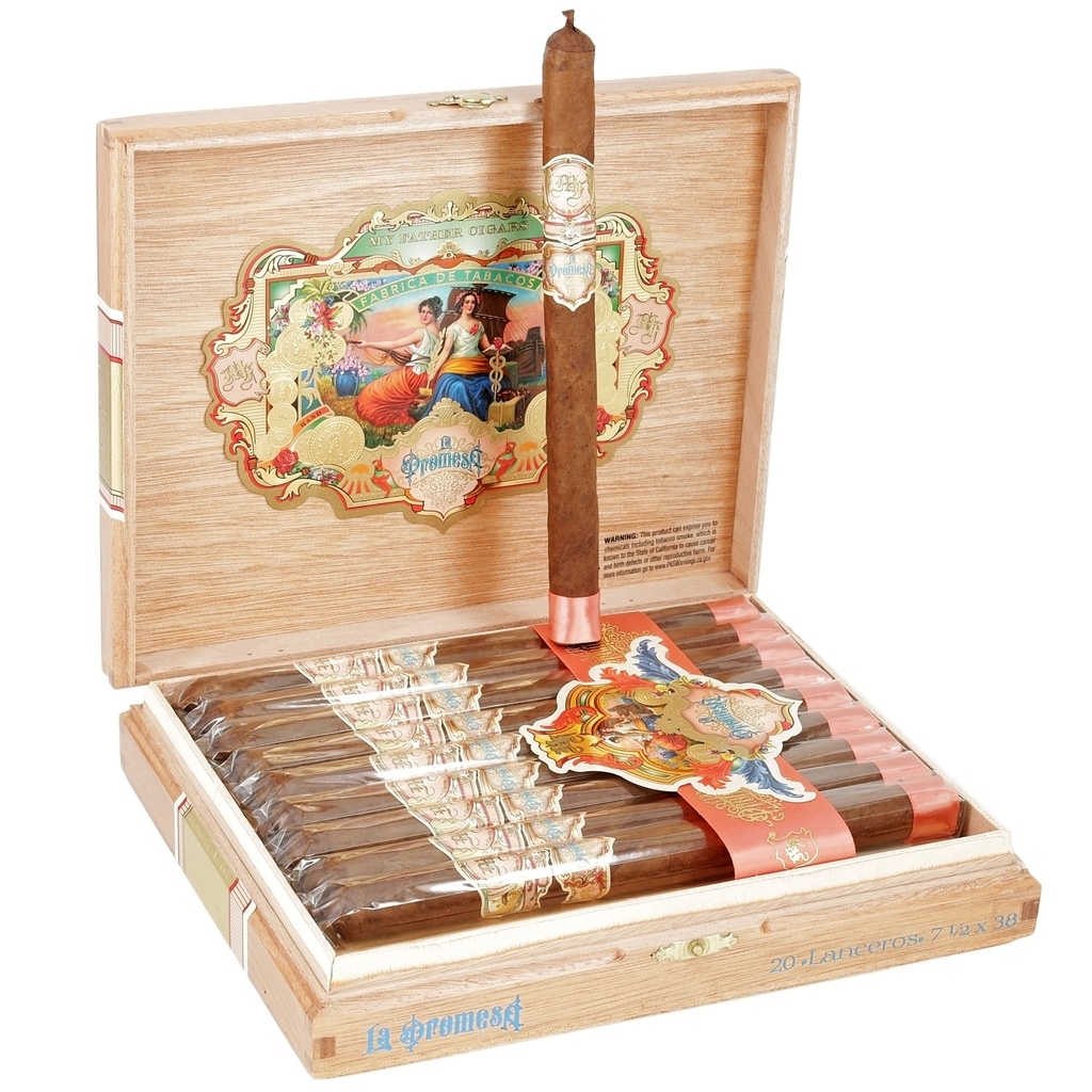 My Father La Promesa Lancero Box of 20 - 7" 1/2 x 38 | Cigar Omega