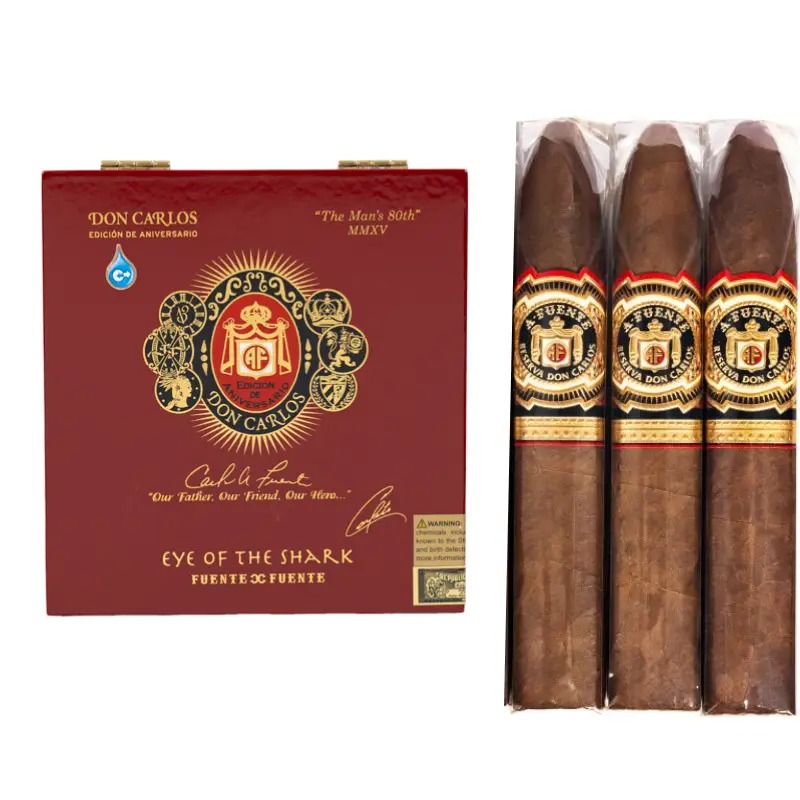 Arturo Fuente Don Carlos Eye Of The Shark 5 Count Box | I Love Cigar