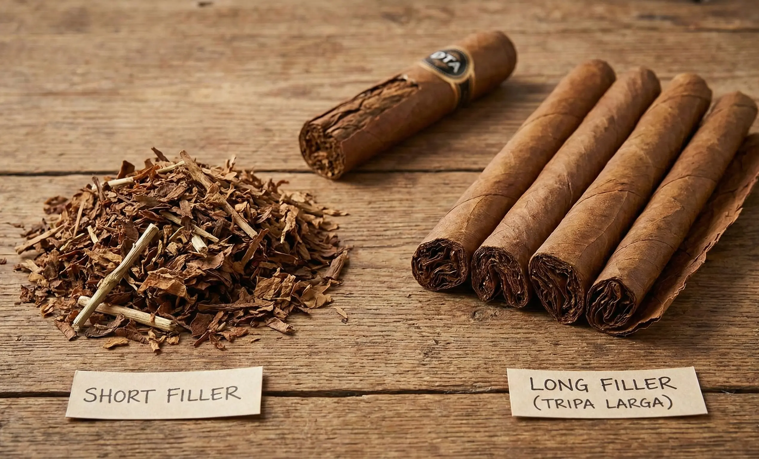 Long Filler vs. Short Filler: The Truth About What's Inside Your Cigar ...