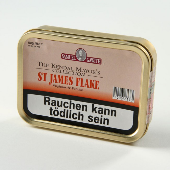 Samuel Gawith St James Flake online bei Cigarmaxx kaufen
