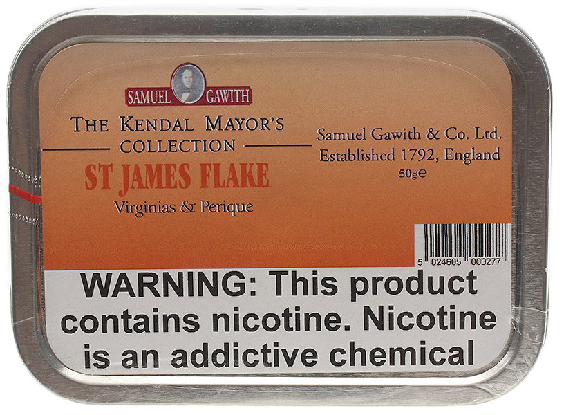 St. James Flake 50g - Samuel Gawith Pipe Tobacco
