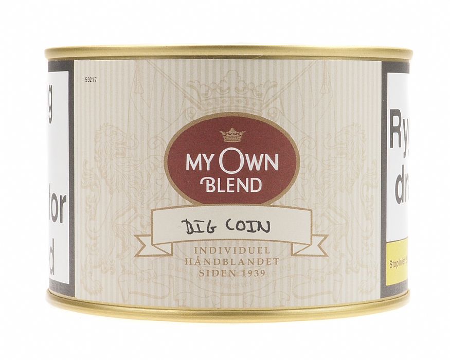 My Own Blend, Special blend, Big Coin, 100 gram - The Danish Pipe Shop