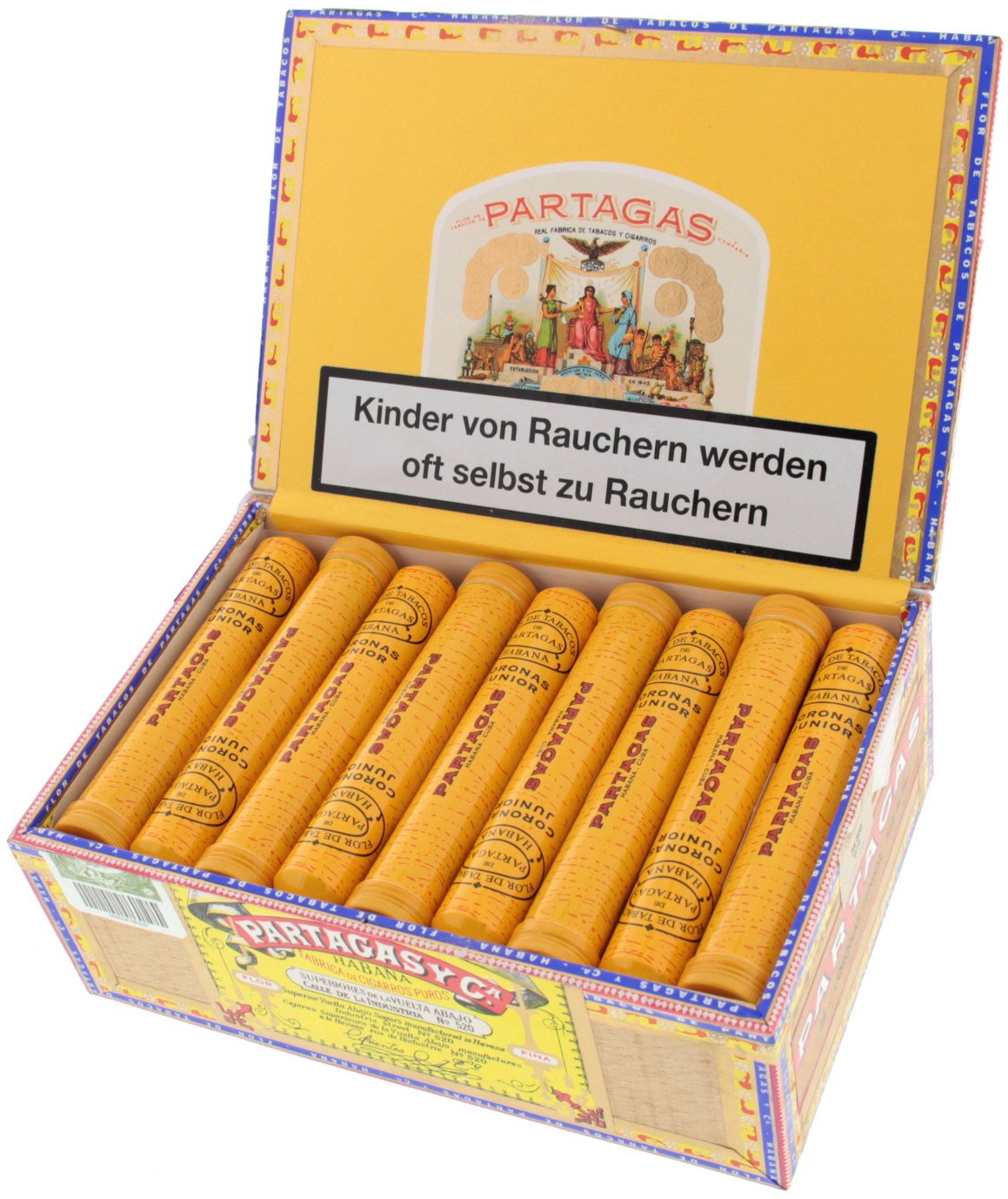 Partagas Coronas Junior AT | Cigarworld.de Zigarren Kuba Regulares