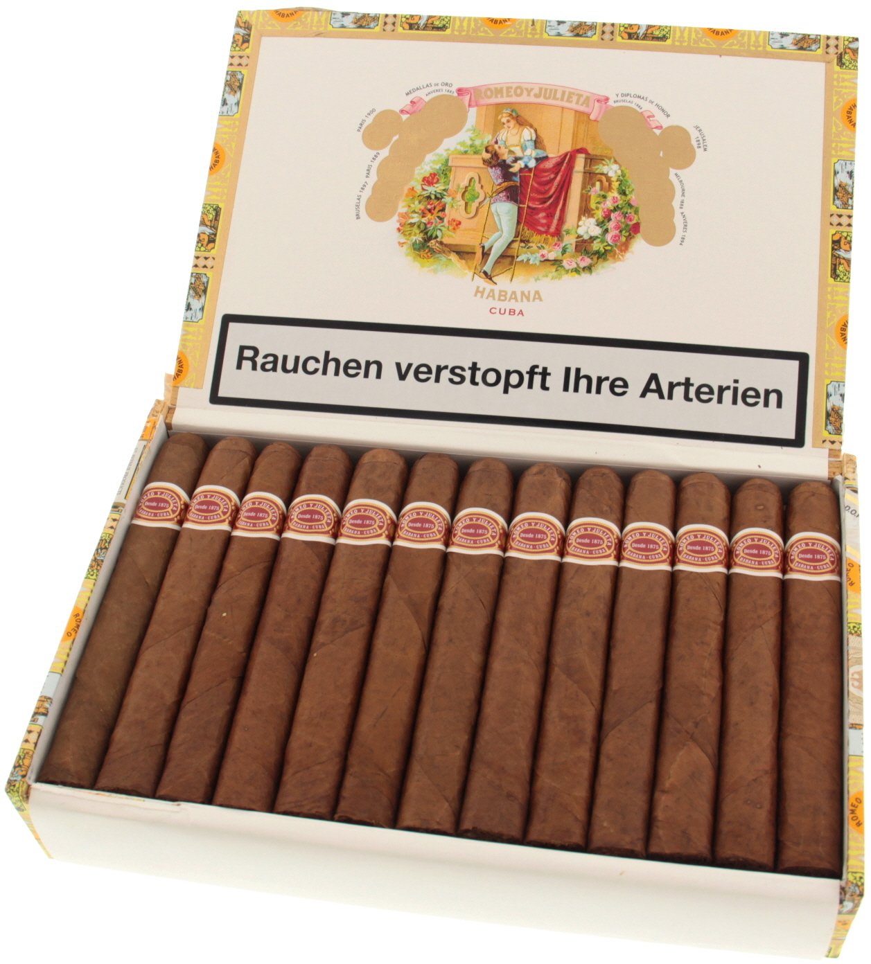 Romeo y Julieta Mille Fleurs | Cigarworld.de Zigarren Cuba Regulares