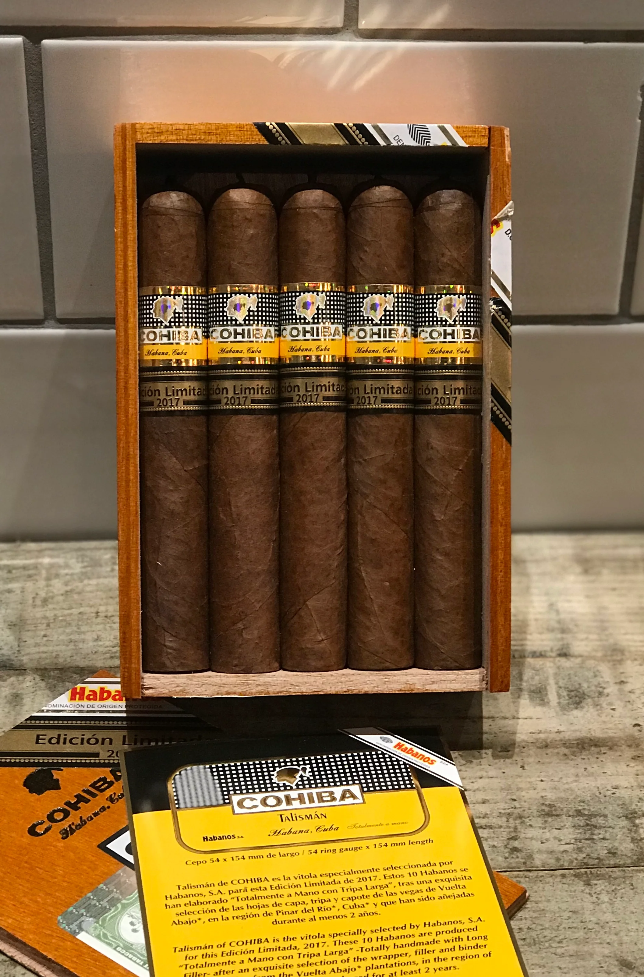 Cohiba Talismán Cigar - Edición Limitada 2017 - Cuban Cigars For Sale ...