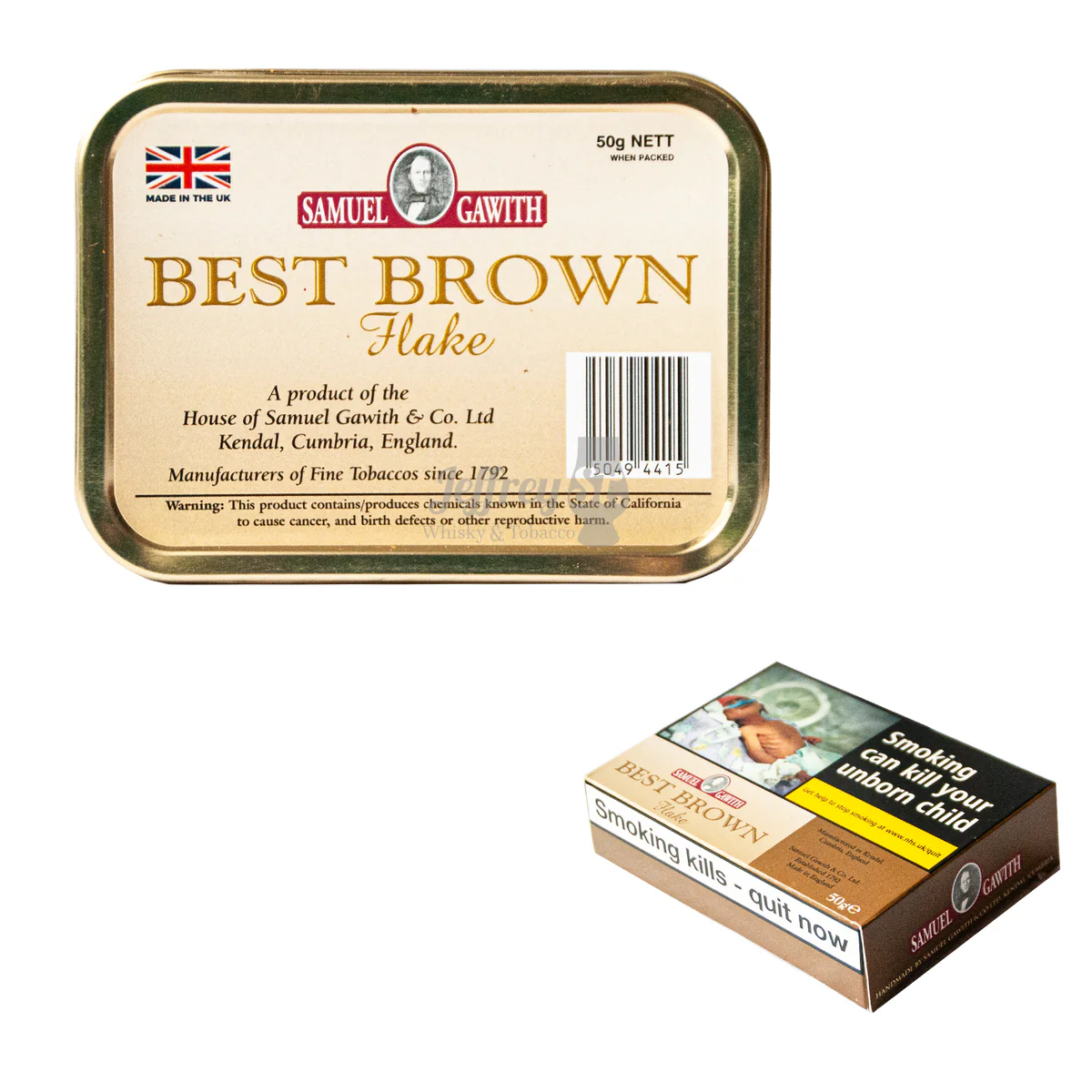 Samuel Gawith Best Brown Plug / Kendal Plug - 最佳棕色压块 / 肯德尔压块