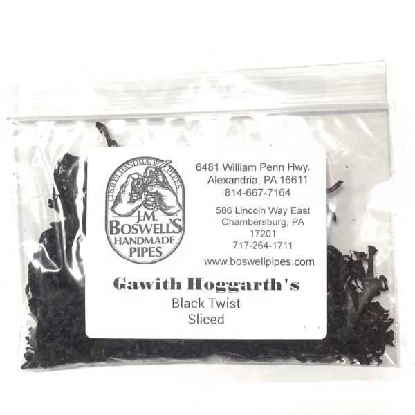 Gawith Hoggarth Sliced Black Twist RM - 黑切片绳（原朗姆风味）