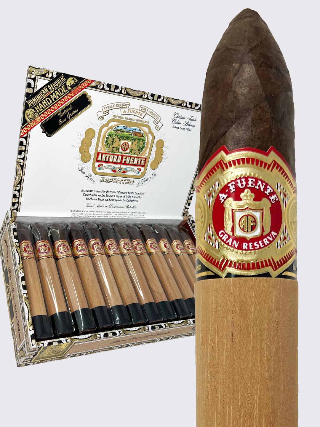 Arturo Fuente Chateau Fuente Cuban Belicoso Sun Grown (5.75×52 ...