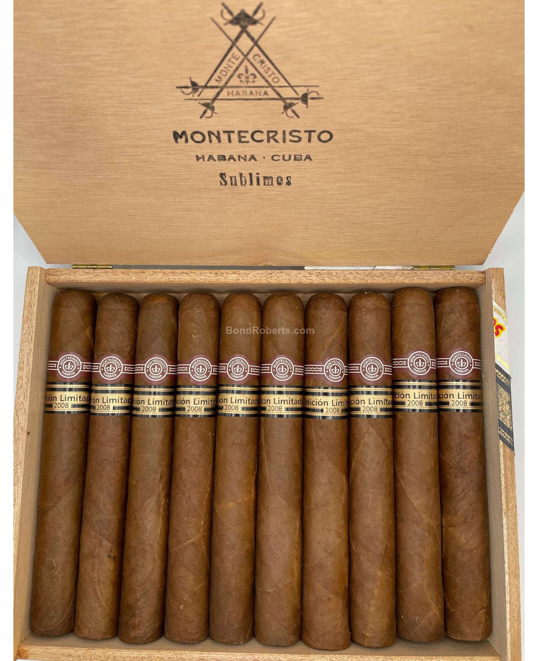 Montecristo Edición Limitada 2008 Sublimes 蒙特克里斯托 2008 年度限量崇高