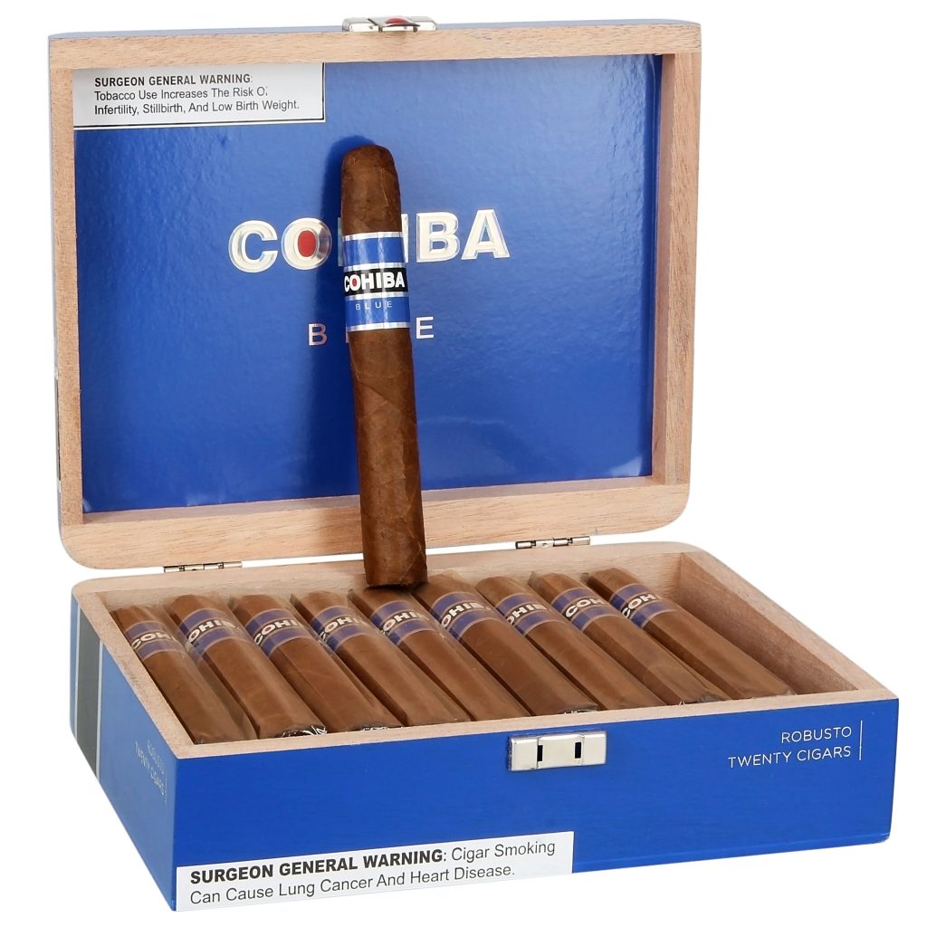 Cohiba Blue Robusto Cigars - Premium Smoke