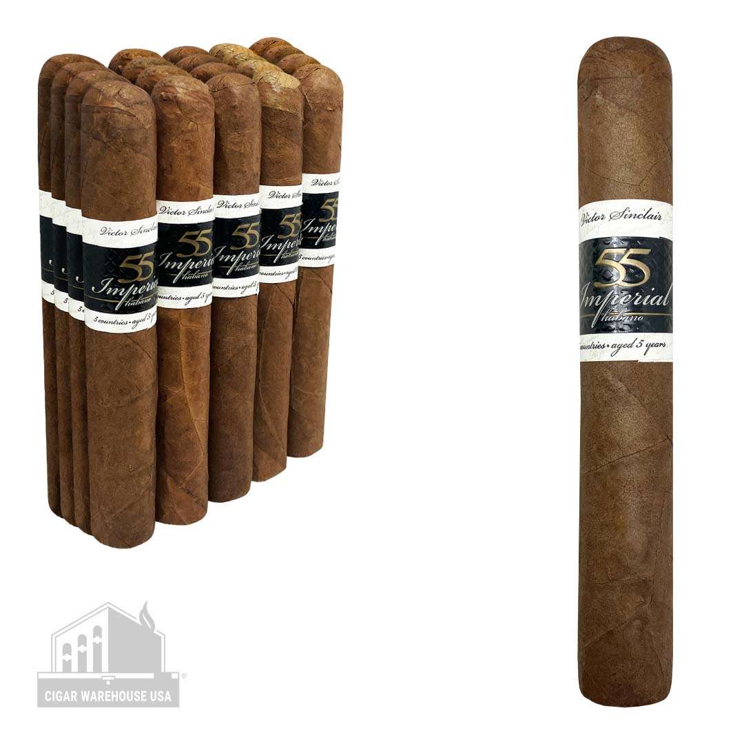Victor Sinclair Serie '55' Imperial Habano Robusto - Bundle - Cigar ...