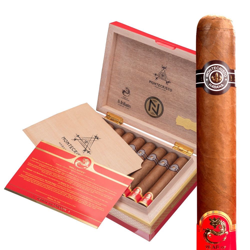 Montecristo Brillantes Year of the Dragon- Box of 18 Cigars | James ...