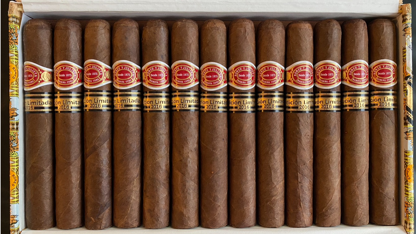 Romeo y Julieta Capuletos Edición Limitada 2017 Dress Box of 25 cigars 2598