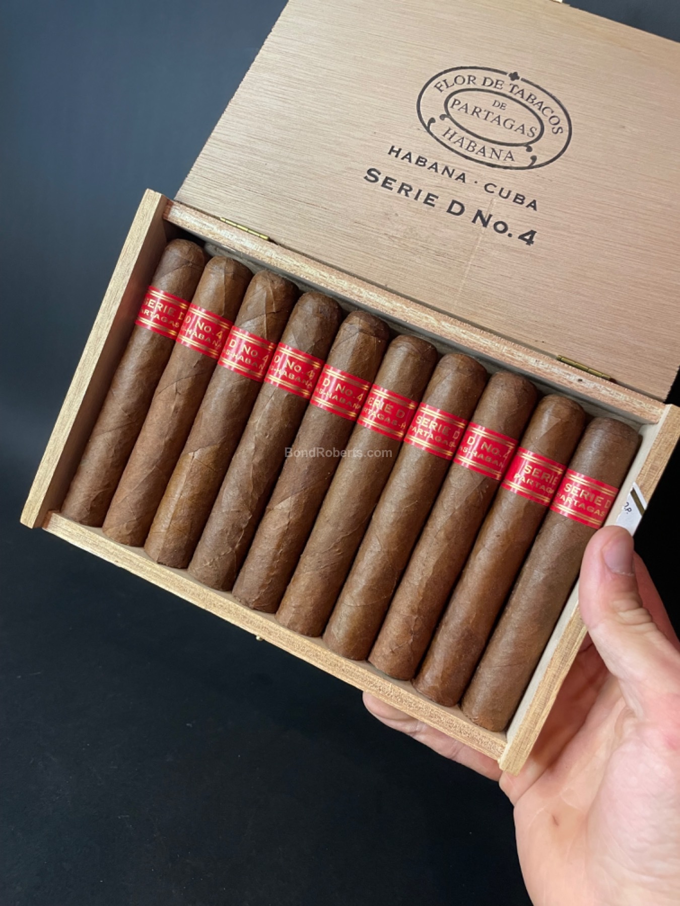 Partagás Serie D No.4 2019 Semi Boite Nature Box of 10 cigars 26019