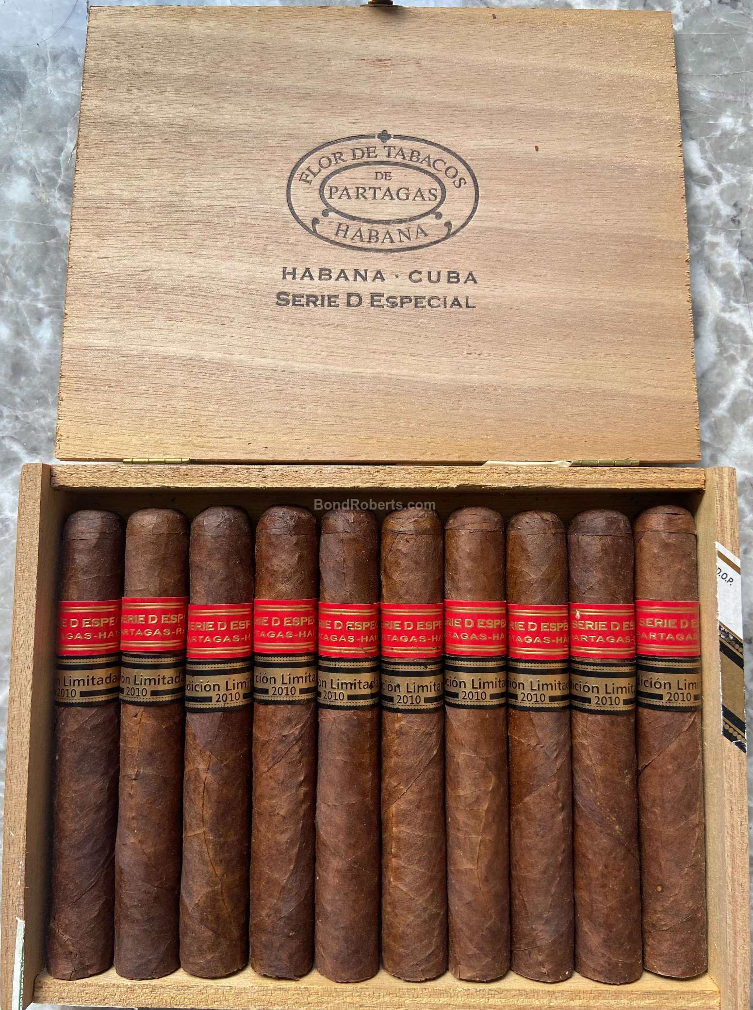 Partagás Serie D Especial Edición Limitada 2010 帕特加斯 2010 年度限量 D 特别版