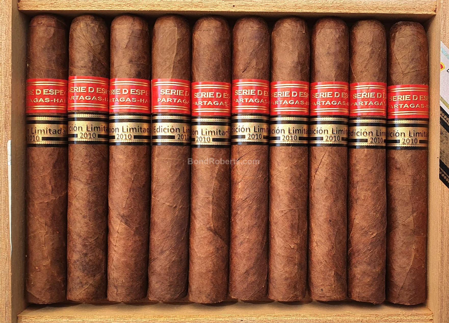 Partagás Serie D Especial Edición Limitada 2010 Semi Boite Nature Box ...