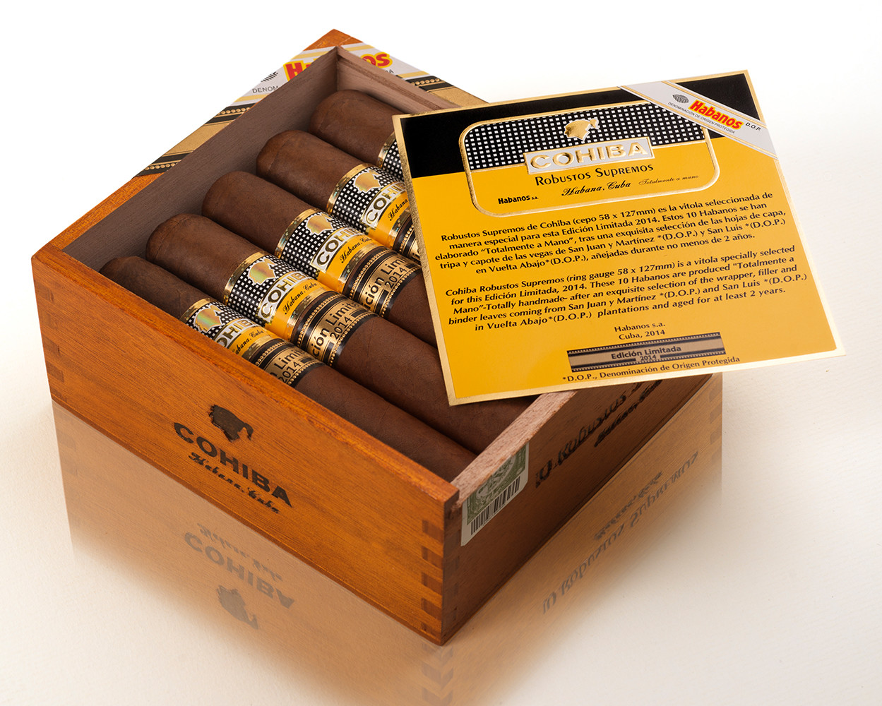 Cohiba Robusto Supremo 高希霸至尊罗布图