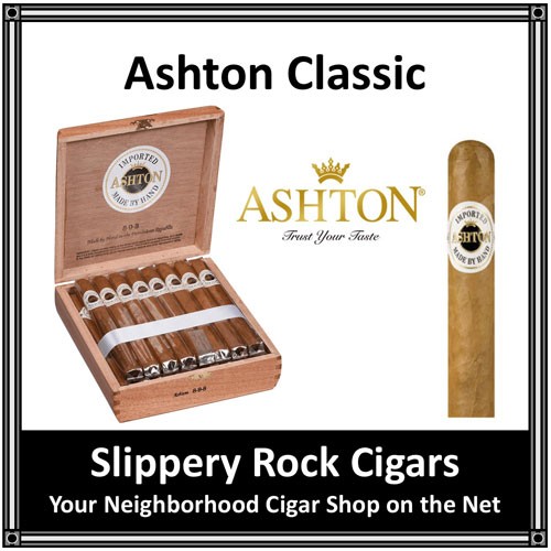 Ashton Classic Crystal No. 1 Cigars (tubed) - Slippery Rock Cigars