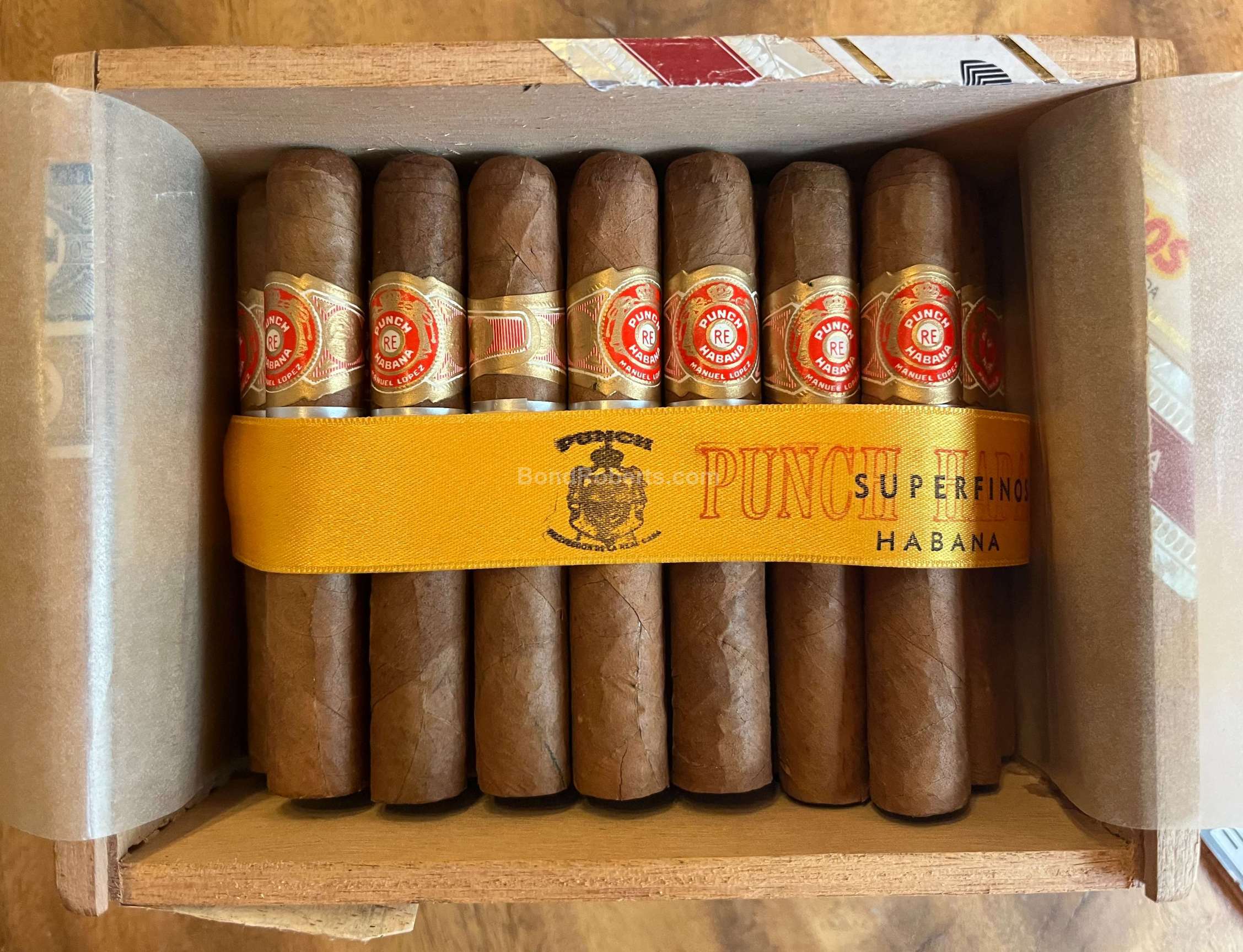 Punch Superfinos Edición Regional Italia 2005 Slide Lid Box of 50 ...