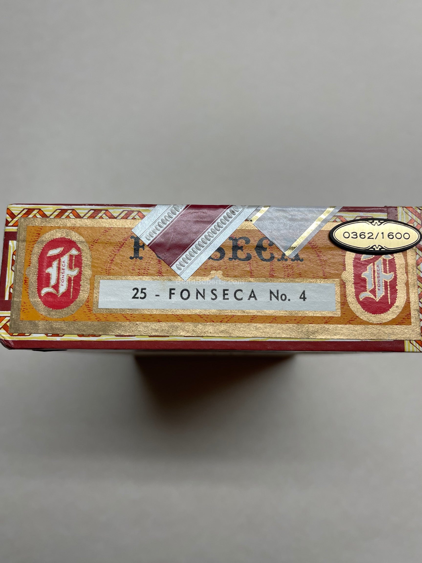 Fonseca Fonseca No.4 Edición Regional Benelux 2010 Dress Box of 25 ...