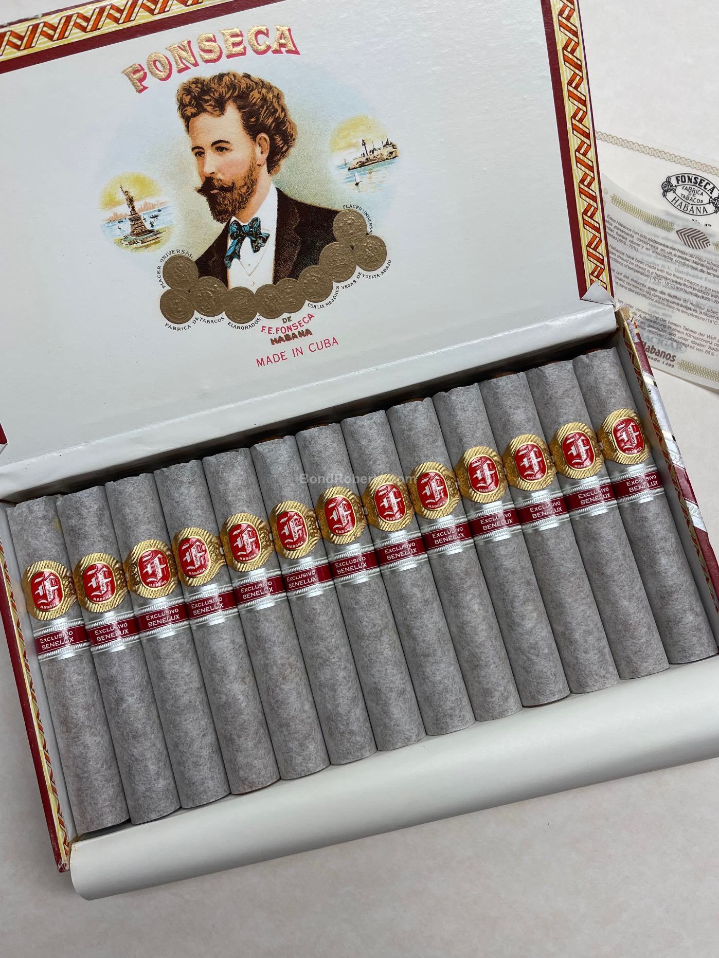 Fonseca Fonseca No.4 Edición Regional Benelux 2010 Dress Box of 25 ...