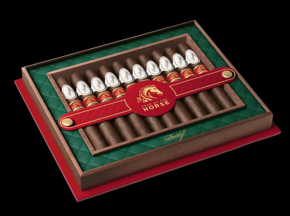 Davidoff Year of the Horse Limited Edition 2026 Announced | Cigar News ...