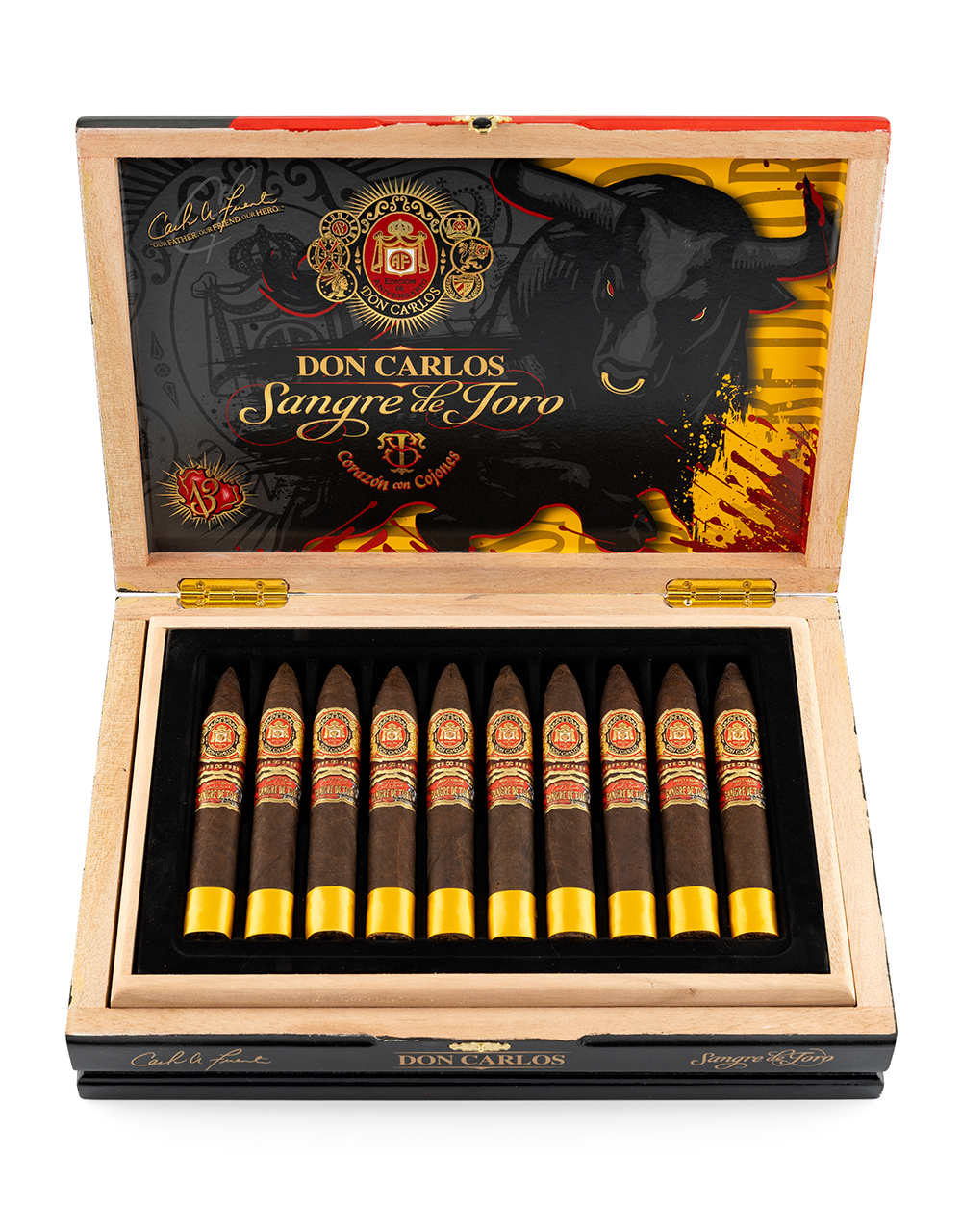 Arturo Fuente Don Carlos Sangre de Toro Collection - Bold San Andrés ...
