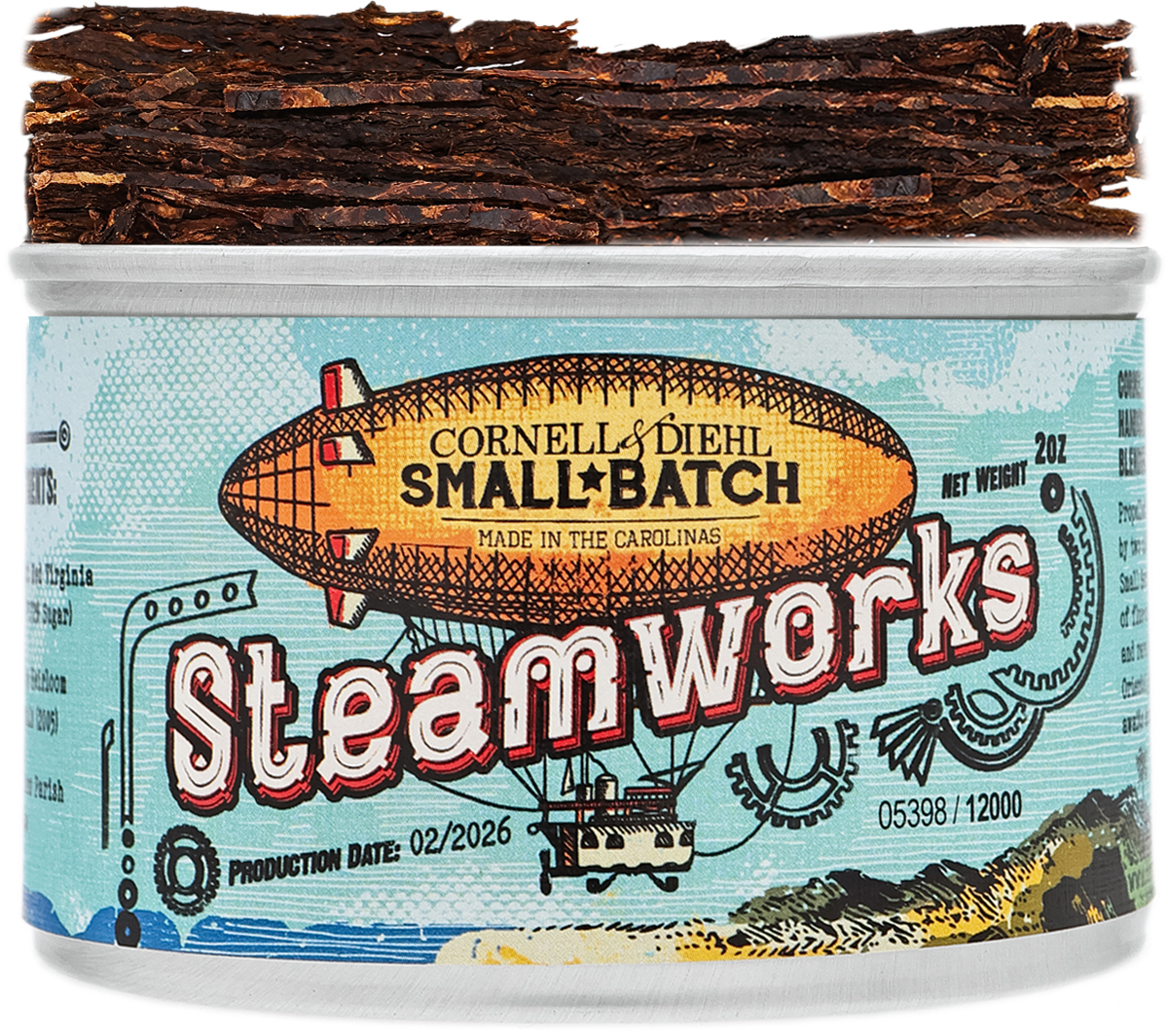 Steamworks - Small Batch Pipe Tobacco | Cornell & Diehl