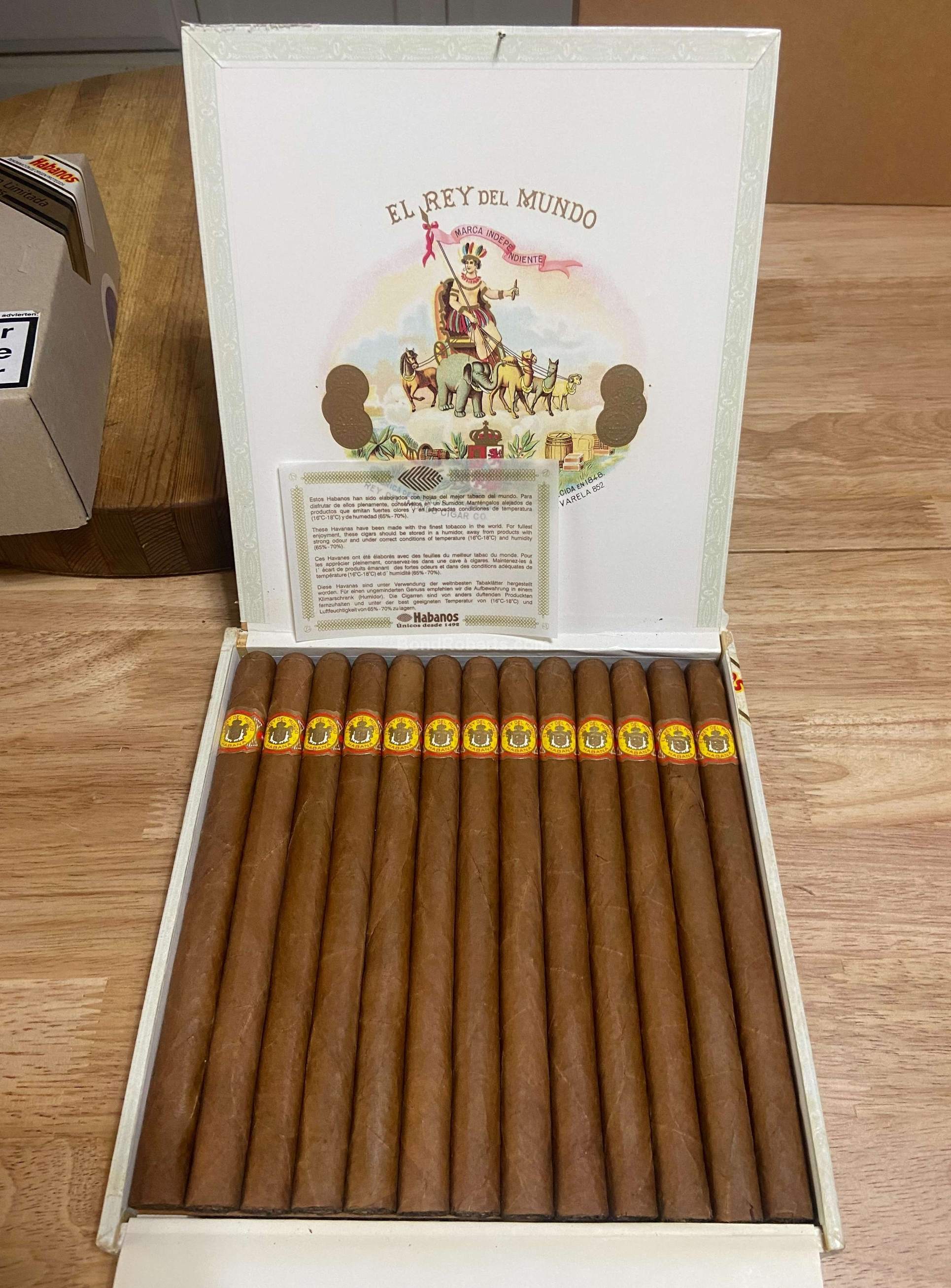 El Rey del Mundo 世界之王 西班牙巨人 雪茄资料