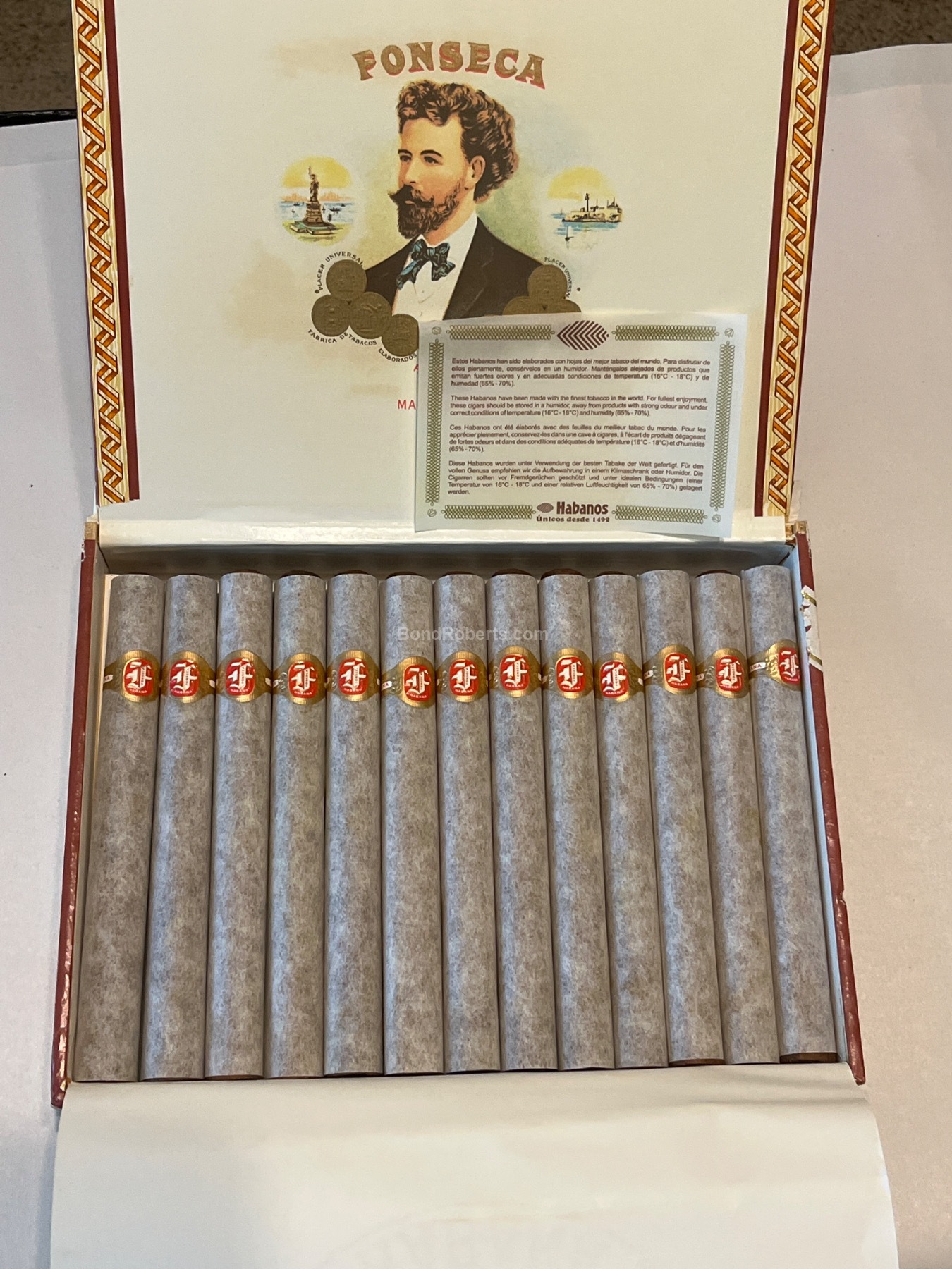 Fonseca Fonseca No.1 2009 Dress Box of 25 cigars in tissue 44672