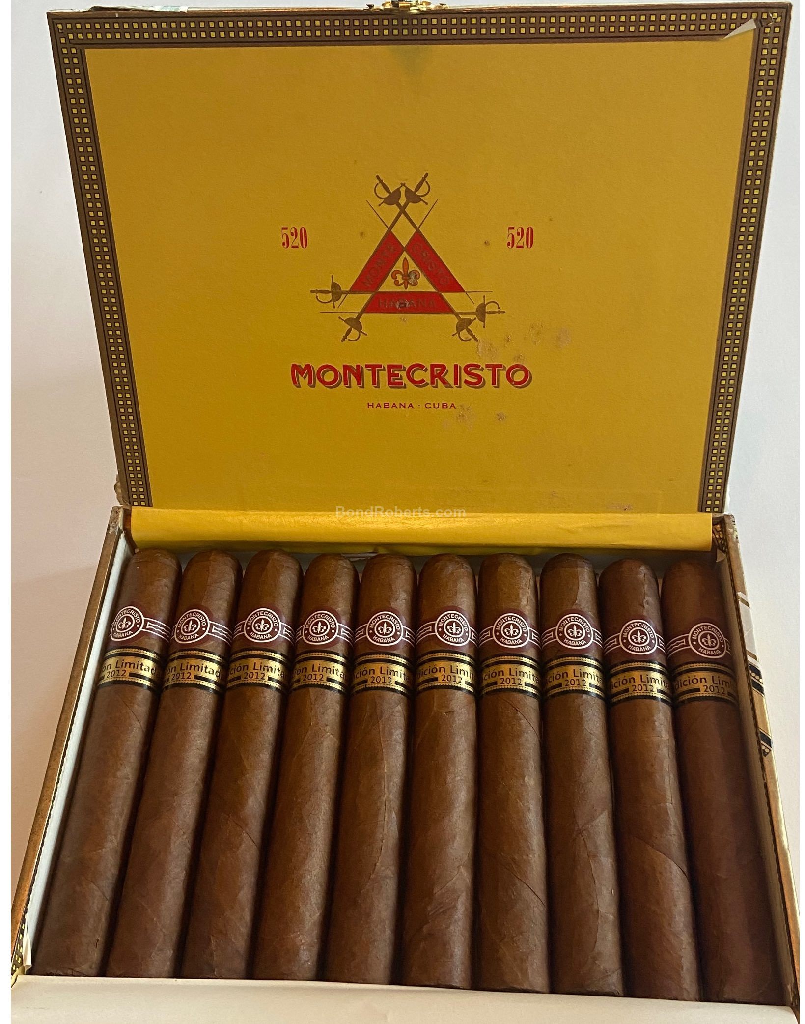 Montecristo 520 Edición Limitada 2012 蒙特克里斯托 520 2012年度限量版