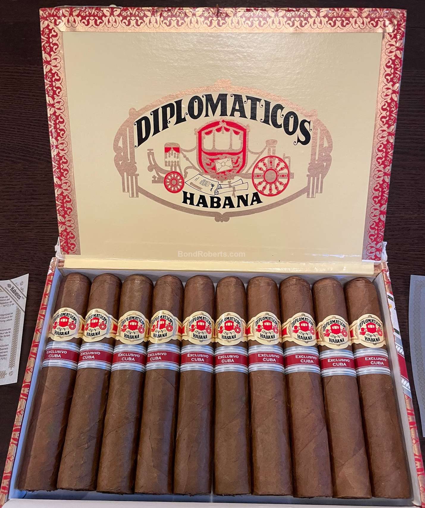 Diplomáticos 外交官 卓越 古巴地区版（2015年） 雪茄资料