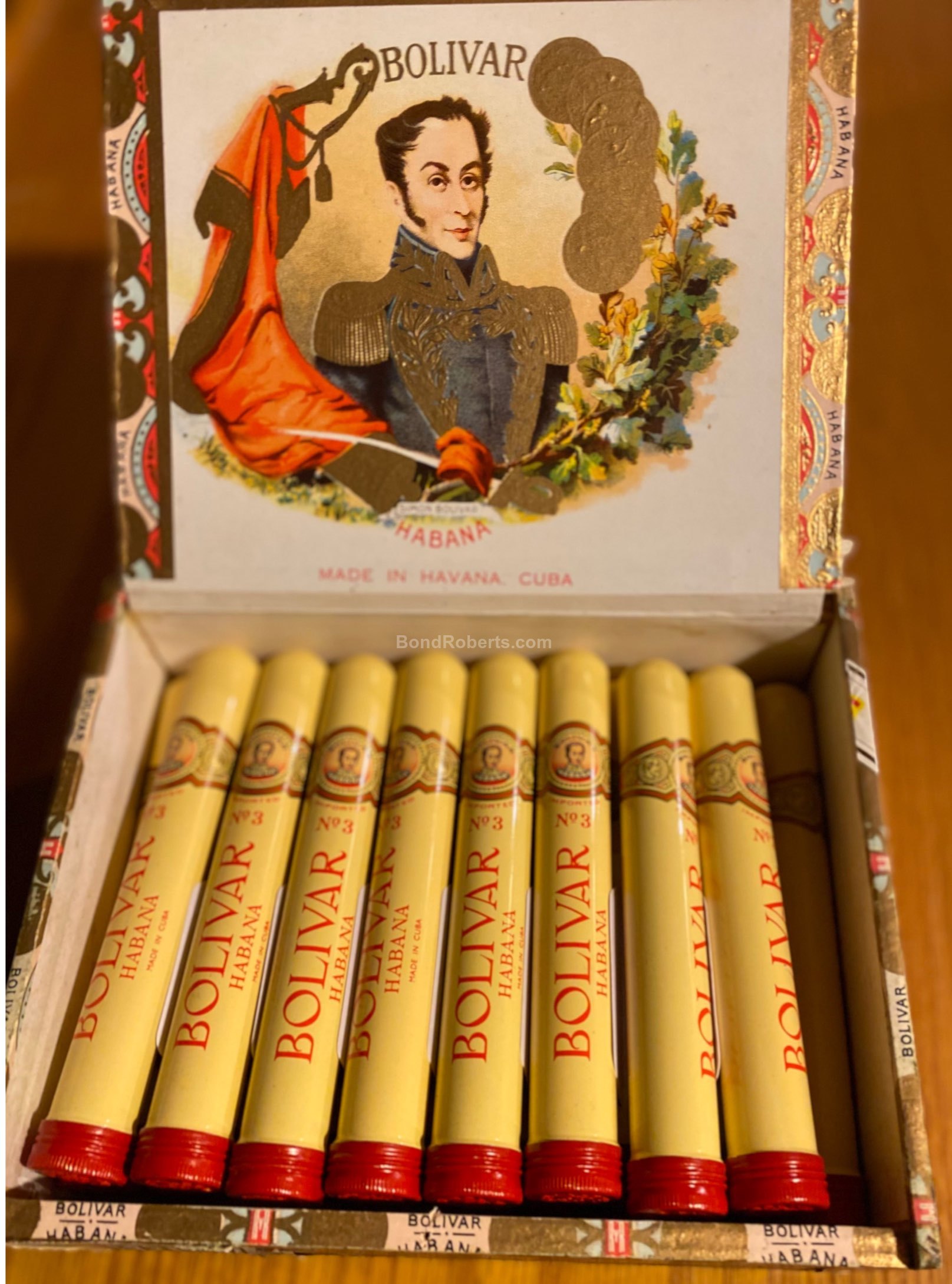 Bolívar 玻利瓦尔 铝管3号 雪茄资料