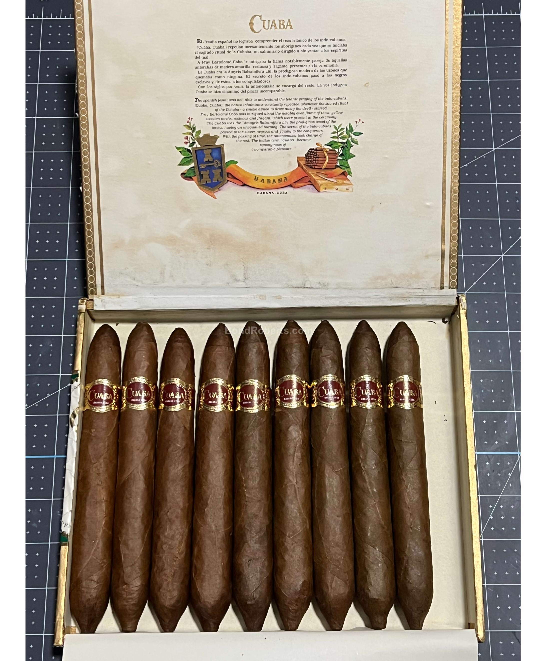 Cuaba 库阿巴 2003年度限量版 雪茄资料