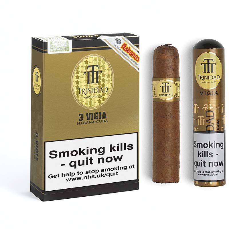 Trinidad Vigia in Tube / Pack of 3 - Cigars Unlimited