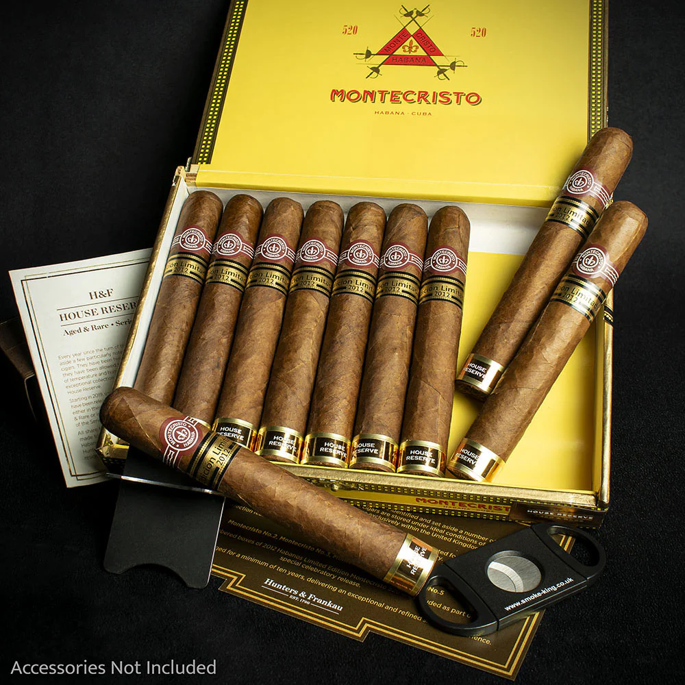 Montecristo 520 Edición Limitada House Reserve Cuban Cigars - Box of 1