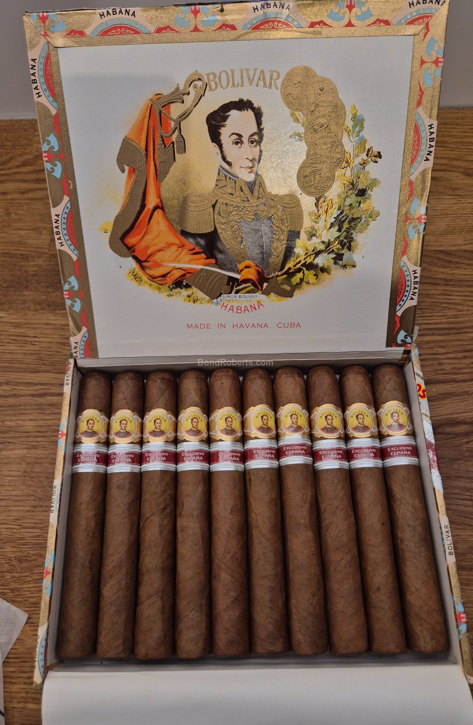 Bolívar 玻利瓦尔108西班牙地区版2010 雪茄资料