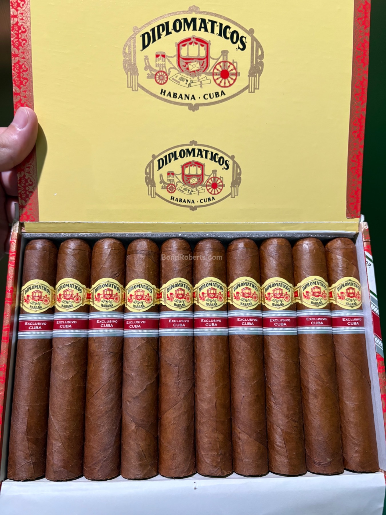 Diplomáticos Leal Edición Regional Cuba 2023 Numbered Dress Box of 10 ...